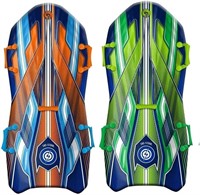 SNO-Storm Foam Snow Sled 2-Pack  20X50 Neon