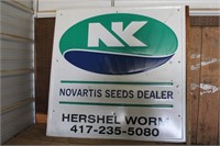 Novartis Seeds Dealer Sign