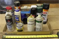 Lot of Shop Chemicals