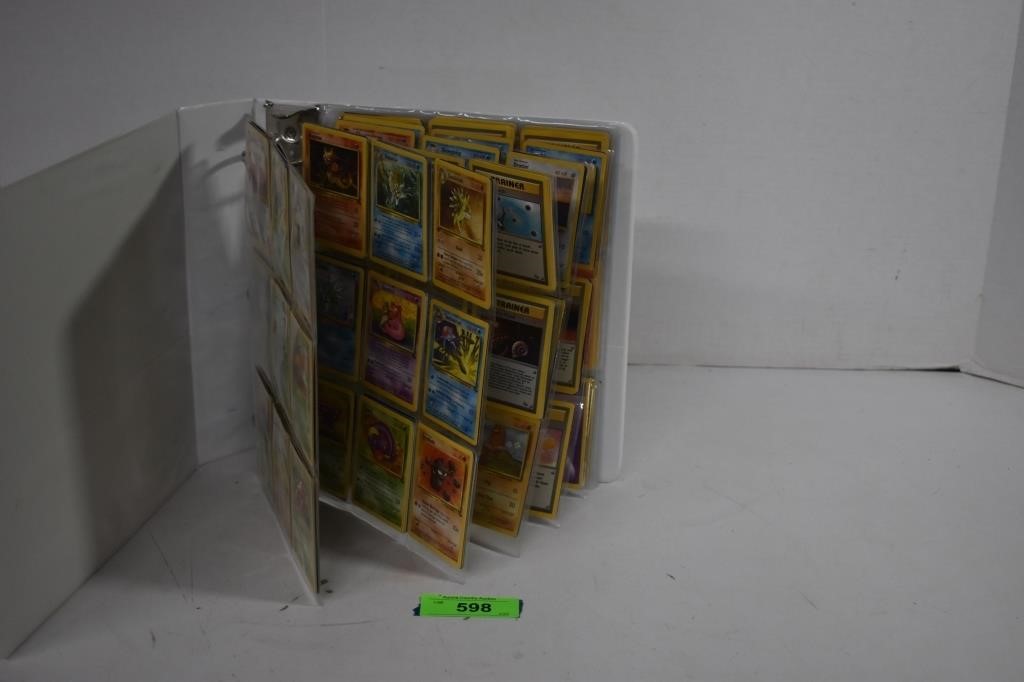 Binder of Pokemon Cards