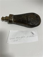 Antique Gun Powder Flask