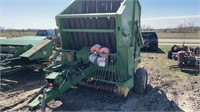 John Deere 510 Baler, with extra string tire size