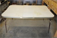 Mid Century Retro Kitchen Table with Leaf