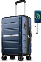 22x14x9 Suitcase  Navy Blue