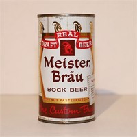 Meister Brau Bock Beer Flat Top Peter Hand Chicago