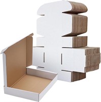 12x9x2 White Shipping Boxes  25 Pack