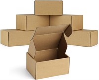 12Pack 6x4x3 Inch Packing Boxes  Brown