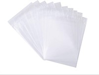 Muyindo 100 Pcs Clear Plastic Bags  9x12 Inches