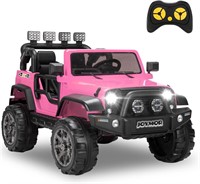 JOYMOR 2 Seat 12V Truck (Two Seat  Pink)