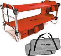 Kid-O-Bunk with 2 Side Organizers  Red