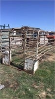 Truck bed livestock rack 6’x10’x5’
