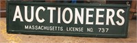 Auctioneer Sign