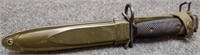USM8A1 Military M7 Bayonet Trench Knife & Scabbard