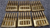 (25) Rds 6.5 Carcano Ammunition in Stripper Clips