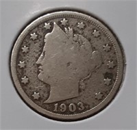 1903-P LIBERTY (V) NICKEL