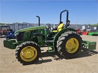 John Deere 5055E 4WD Tractor w/Box Blade