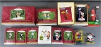 13pc The Peanuts Hallmark Keepsake Ornaments+