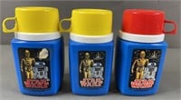 3pc 1977 Star Wars Thermos’s