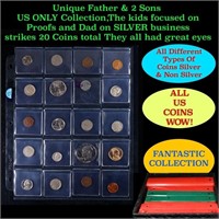 Unique Father & 2 Sons US ONLY Collection,The kids