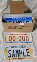 APPROX 17 SAMPLE LICENSE PLATES