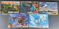 5pc 1985-88 G.I. Joe ARAH Mural Puzzles