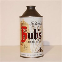 Bub's Beer Cone Top Over 90 Years Not More  3.2%
