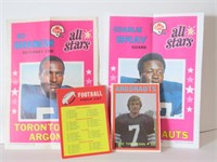 VINTAGE ARGONAUTS JOE JOE THEISMANN CARD LOT