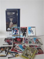 ASSORTED GRETZKY & MIXED HOCKER CARD , OLD TICKET