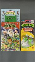 2pc NIP Vtg TMNT Collectibles w/ Cassette & Comic