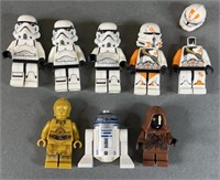 8pc Lego Star Wars Mini-Figures
