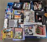 PALLET OF MUSIC  MAGAZINES, PICTURES, AND MORE