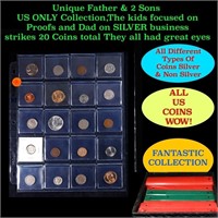 Unique Father & 2 Sons US ONLY Collection,The kids