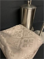 Washable Shower Curtain and TP Holders
