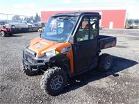 2014 Polaris 900 EFI Side By Side Utility Cart