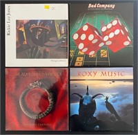 Four Album or LP Record Lot