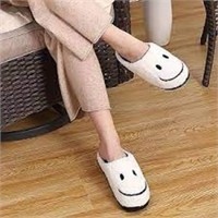 Smxkume Women's Retro Slippers Happy Face