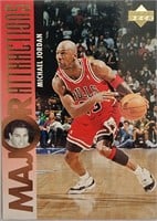 1995 Michael Jordan UD Electric Court Gold #337