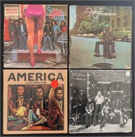 Four Album or LP Record Lot