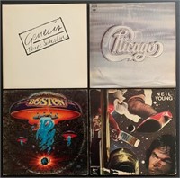 Four Album or LP Record Lot