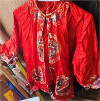 Made-in-China, Korea Kimono Pajama, Smoking Jacket