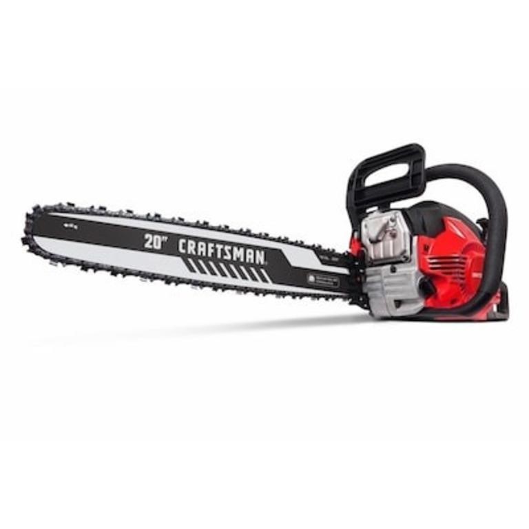 Craftsman S205 46-cc 2-cycle 20-in Gas Chainsaw