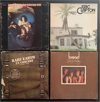 Four Album or LP Record Lot