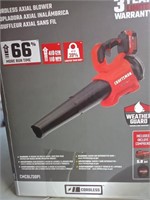 Craftsman Cordless Axial Blower Battery Included