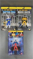 3pc NIP 2001-04 DC Direct Action Figures