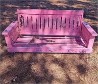 Pink Porch Swing