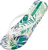 NEW Hotmarzz Women's Flip Flops Bohemia Floral