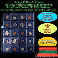 Unique Father & 2 Sons US ONLY Collection,The kids