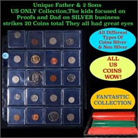 Unique Father & 2 Sons US ONLY Collection,The kids