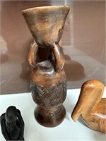 Lot of Hand Carved Figurines