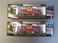 Atlas HO DT+I RTR Cabooses (2) #143, #141